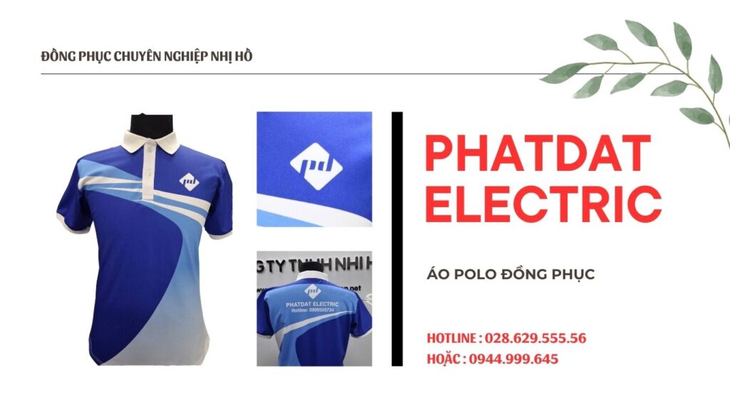 Áo Thun Cá Sấu Poly Phát Đạt In Chuyển Nhiệt
