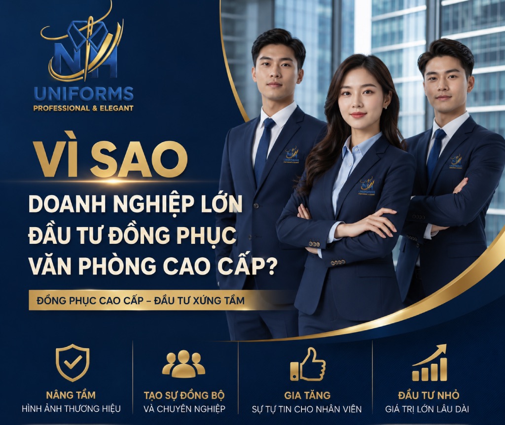 Vì Sao Doanh Nghiệp Lớn Đầu Tư Đồng Phục Văn Phòng Cao Cấp?