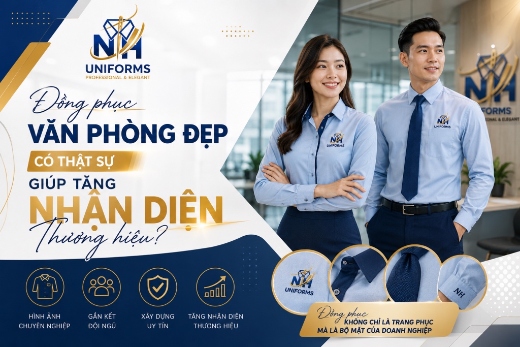 Đồng Phục Văn Phòng Đẹp Có Thật Sự Giúp Tăng Nhận Diện Thương Hiệu?