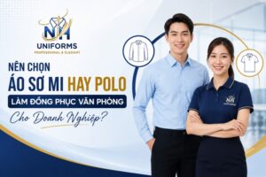 Nên Chọn Áo Sơ Mi Hay Polo Làm Đồng Phục Văn Phòng Cho Doanh Nghiệp?