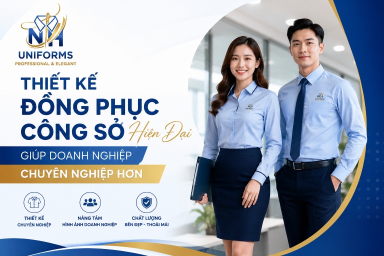 Thiết Kế Đồng Phục Công Sở Hiện Đại Giúp Doanh Nghiệp Chuyên Nghiệp Hơn