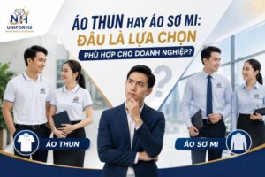 Áo thun hay áo sơ mi: Đâu là lựa chọn phù hợp cho doanh nghiệp?