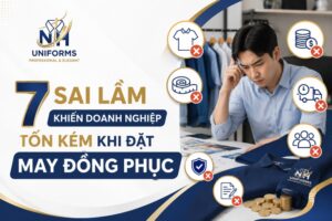 7 sai lầm khiến doanh nghiệp tốn kém khi đặt may đồng phục