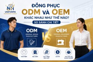 Đồng phục ODM và OEM khác nhau như thế nào? So sánh chi tiết